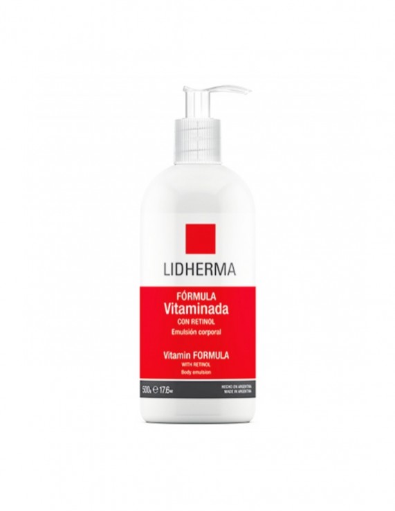 LIDHERMA FÓRMULA VITAMINADA CON RETINOL