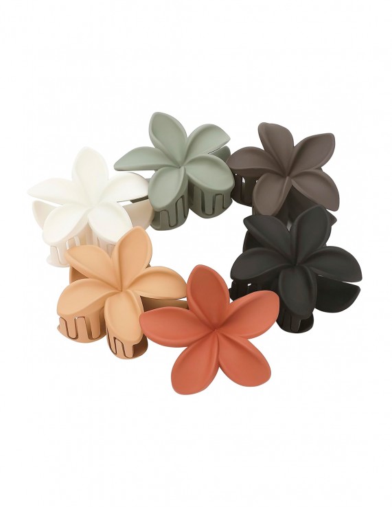 CAREY PINZA FLOR COLORES NEUTROS