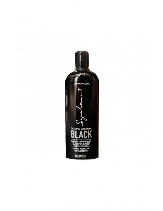 SYSTEM 3 Black |Shampoo Matizador 375ml