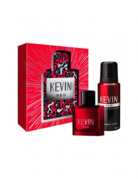 KEVIN Red |Estuche EDT 60ml +...
