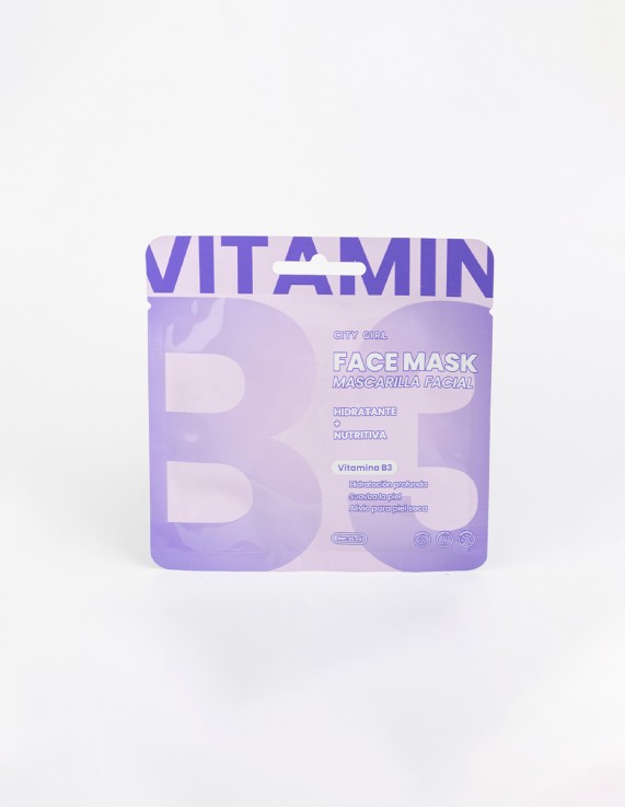 CITY GIRL Mascarilla Facial Vitamina B3