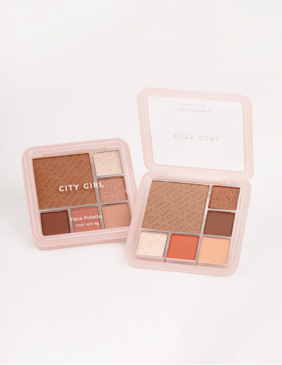 CITY GIRL Face Palette |Paleta de...