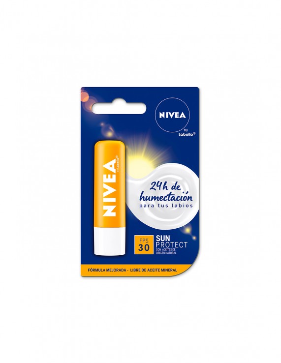 NIVEA Sun Protect |Balsamo Labial FPS 30