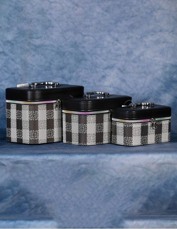 PARIS NIGHT Cofre Cuadrille | Negro -...