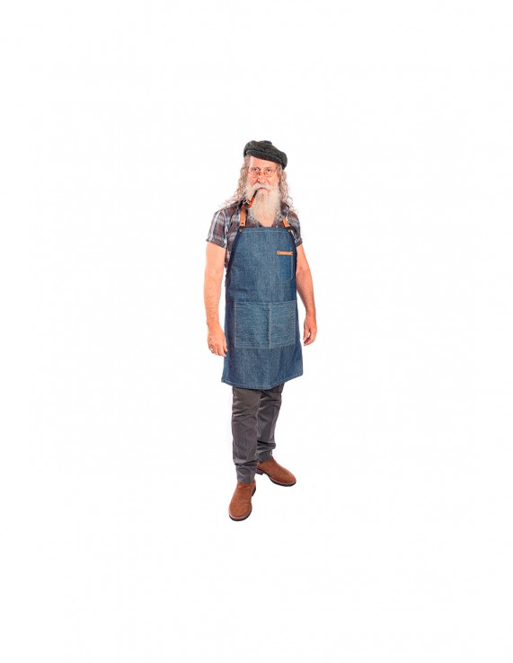 EUROStil Delantal Tejano con Detalles...