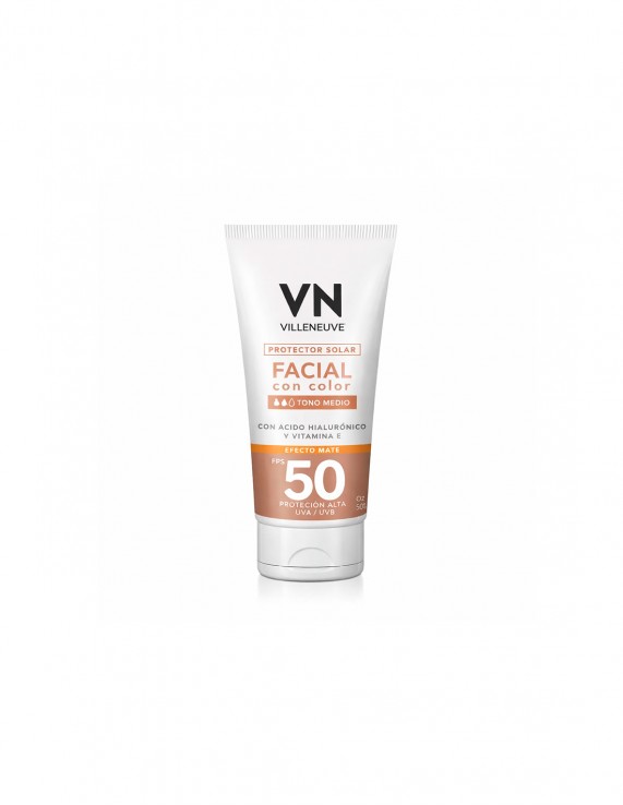 VN Protector Solar Facial con Color...