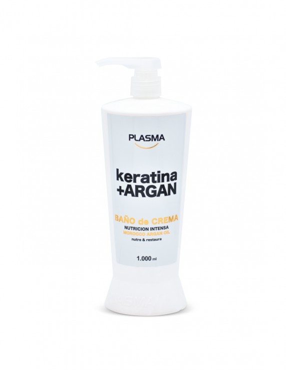 PLASMA BAÑO DE CREMA KERATINA + ARGAN...