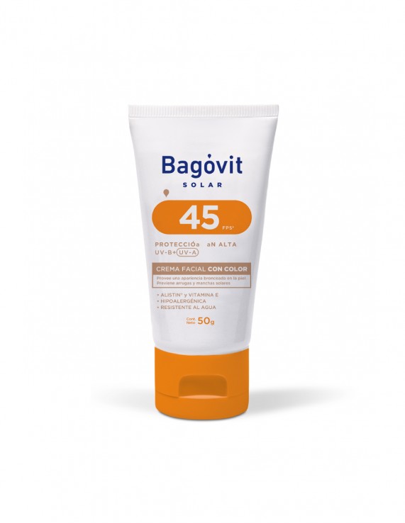 BAGOVIT SOLAR CREMA FACIAL CON COLOR...