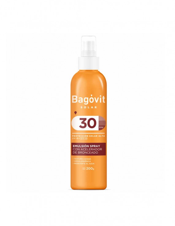 BAGOVIT SOLAR SPRAY ACELERADOR DE...
