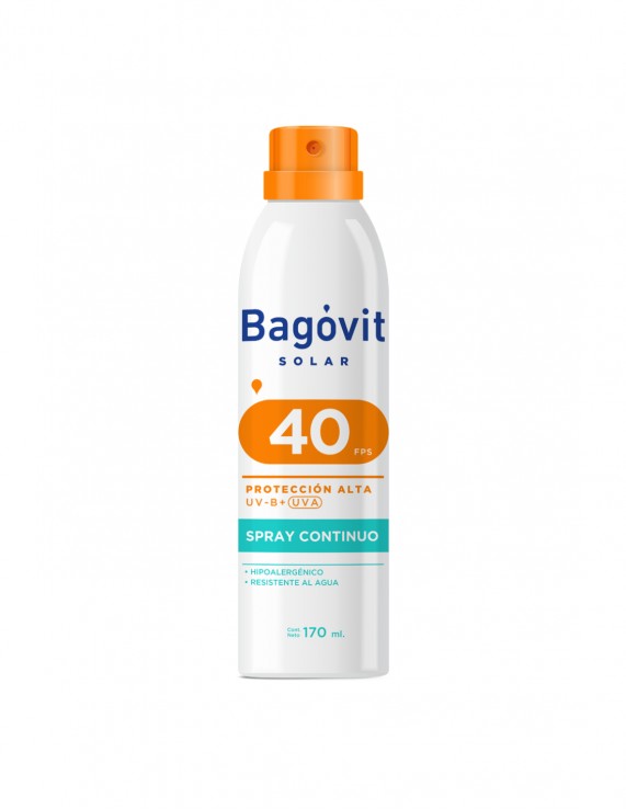 BAGOVIT SOLAR SPRAY CONTINUO 40 FPS...